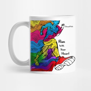 Run with Your Heart Mug